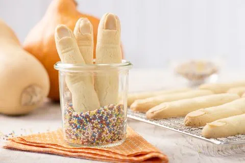 recipe image Halloween Kekse Gruselfinger