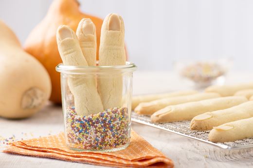 recipe image Halloween Kekse Gruselfinger