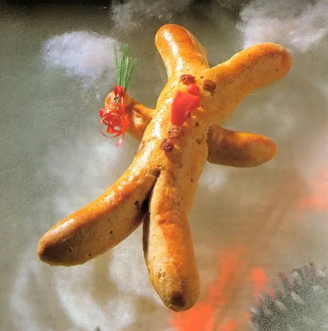 recipe image Krampus aus Germteig