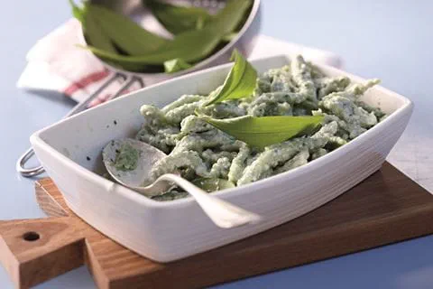 recipe image Bärlauch-Spätzle