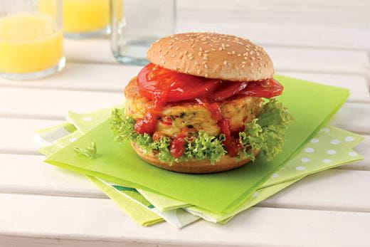 recipe image Gemüse-Burger