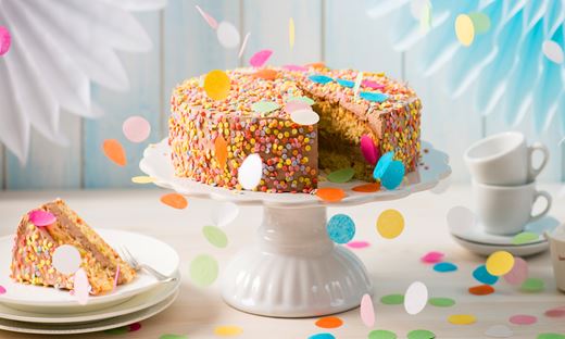 recipe image Konfetti-Torte