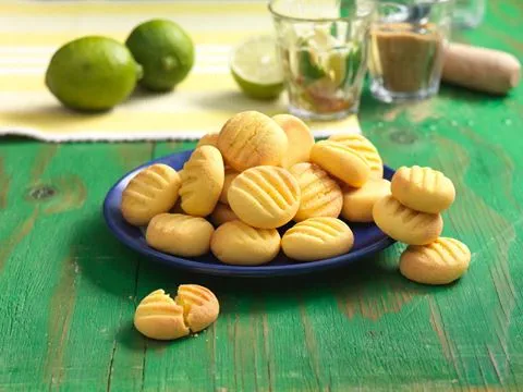 recipe image Mürbe Maismehl-Kekse