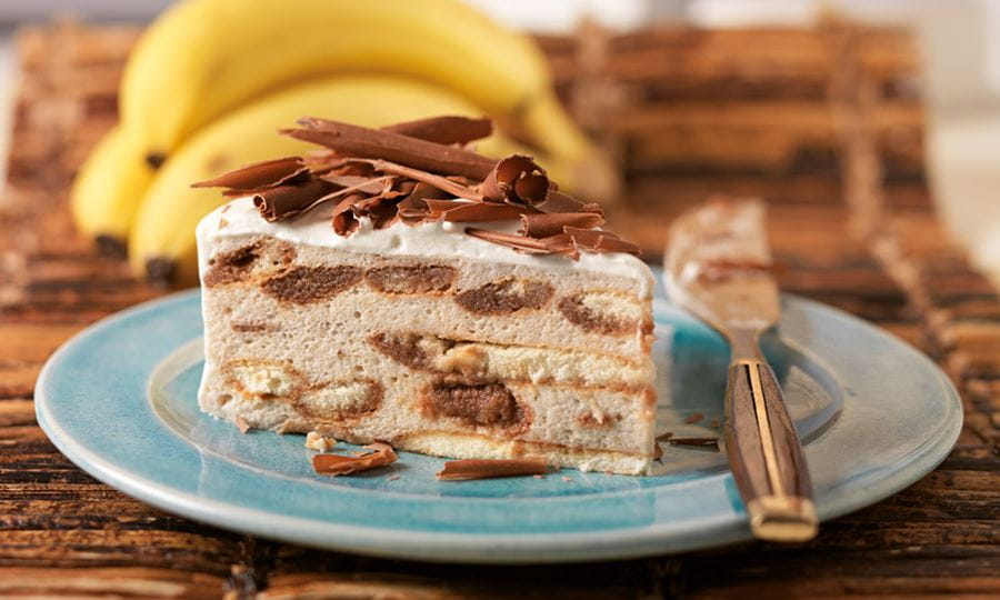 recipe image Bananencreme-Torte (ohne Backen)