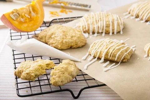 recipe image Kürbis Cookies / Kürbiskekse