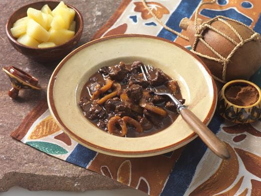 recipe image Straußengulasch