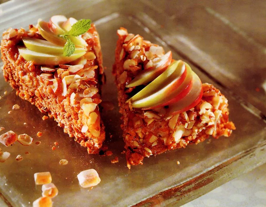 recipe image Haferflocken-Apfel-Torte