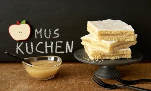 recipe image Apfelmuskuchen