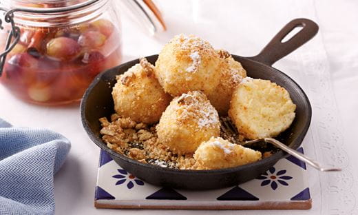 recipe image Gerollte Walnussknödel