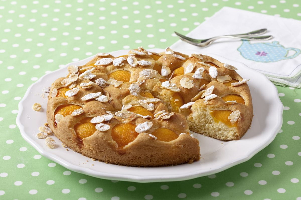 recipe image Marillenkuchen mit Zuckermandeln
